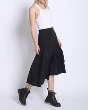 Load image into Gallery viewer, Asymmetrical Midi Skirt
